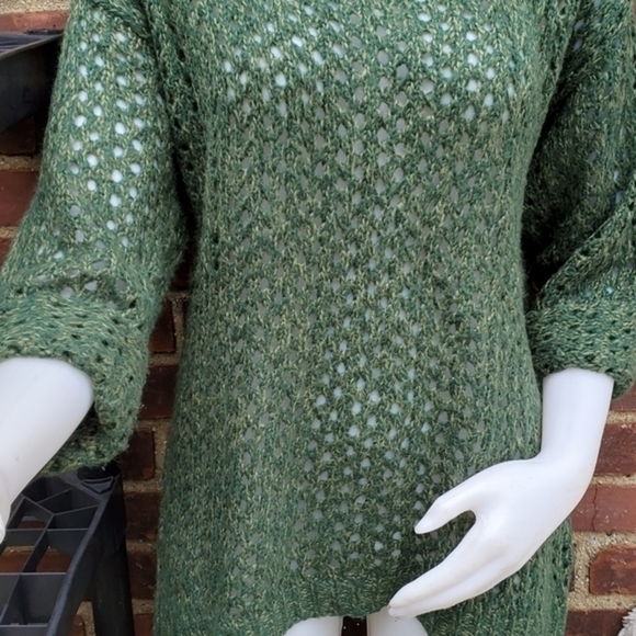 Honeycomb open weave sweater XL - Picture 5 of 10